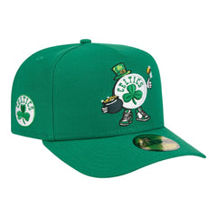 NBA Boston Celtics Injection Cartoon Logo A-Frame 59FIFTY Fitted Hat
