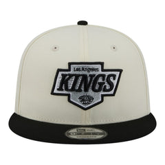 NHL White/Black Los Angeles Kings New Era Injection Localized Two-Tone 9FIFTY Snapback Hat