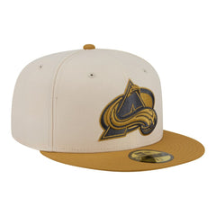 NHL Cream/Tan Colorado Avalanche New Era Colorpack Two-Tone 59FIFTY Fitted Hat