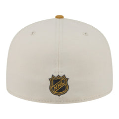NHL Cream/Tan Toronto Maple Leafs New Era Colorpack Two-Tone 59FIFTY Fitted Hat