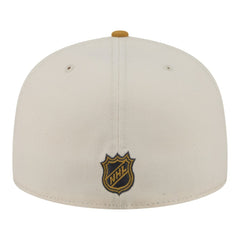 NHL Cream/Tan Washington Capitals New Era Colorpack Two-Tone 59FIFTY Fitted Hat