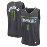 NBA Terrence Shannon Jr. Minnesota Timberwolves Fast Break Replica Jersey