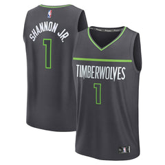 NBA Terrence Shannon Jr. Minnesota Timberwolves Fast Break Replica Jersey