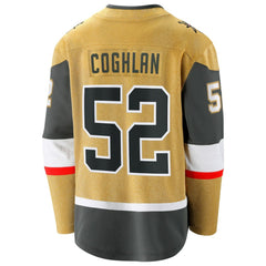 NHL Gold Dylan Coghlan Vegas Golden Knights Fanatics Home Breakaway Jersey