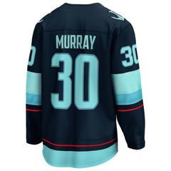 NHL Deep Sea Blue Matt Murray Seattle Kraken Fanatics Home Breakaway Jersey