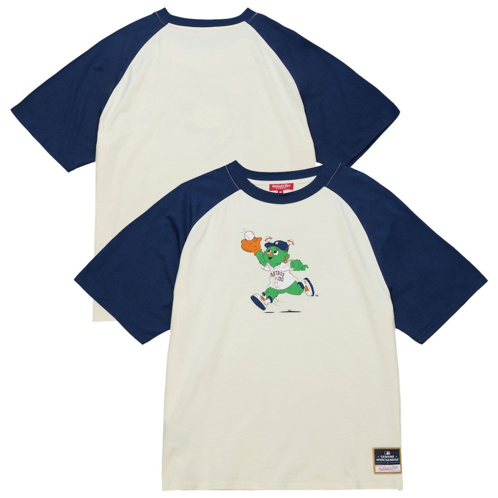 MLB Houston Astros Mitchell & Ness Women's Boyfriend Raglan T-Shirt