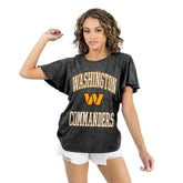 Gameday Couture Women's Relaxed Flutter Sleeve T-Shirt - Washington Commanders