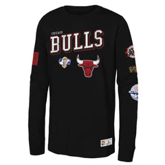 NBA Chicago Bulls Youth Hardwood Classics Training Camp Long Sleeve T-Shirt sale
