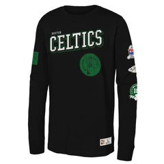 NBA Boston Celtics Youth Hardwood Classics Training Camp Long Sleeve T-Shirt