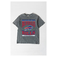 Gameday Couture Women's Oversized Classic Grind Washed T-Shirt - Buffalo Bills