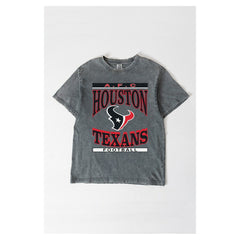 Gameday Couture Women's Oversized Classic Grind Washed T-Shirt - Houston Texans
