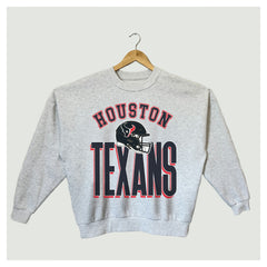 Gameday Couture Women's Fierce Focus Premium Oversized Fleece Pullover Sweatshirt - Houston Texans