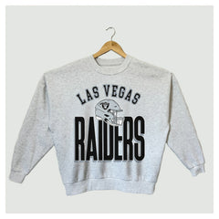 Gameday Couture Women's Fierce Focus Premium Oversized Fleece Pullover Sweatshirt - Las Vegas Raiders