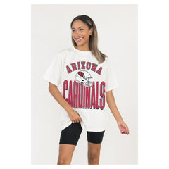 Gameday Couture Women's Oversized Classic Fierce Focus T-Shirt - Arizona Cardinals