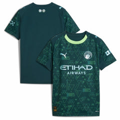 Manchester City x EA SPORTS FC Youth 2025/26 Fourth Jersey - Puma Green