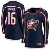 NHL Navy Brendan Gaunce Columbus Blue Jackets Fanatics Women's Home Breakaway Jersey