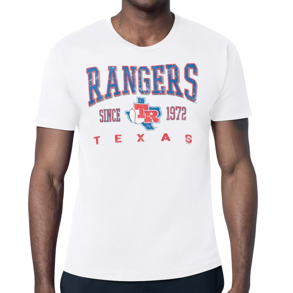 MLB Texas Rangers Starter Distressed Logo T-Shirt