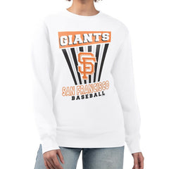 MLB San Francisco Giants Starter Women's Poster Print Team Fleece Pullover Sweatshirt