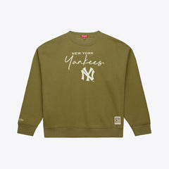 MLB New York Yankees Mitchell & Ness Women's Cooperstown Collection Fleece Sweatshirt