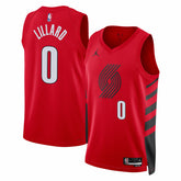 NBA Damian Lillard Portland Trail Blazers Jordan Brand Unisex Swingman Jersey