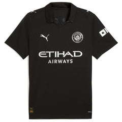 Erling Haaland Manchester City 2025/26 Away Replica Player Jersey - Puma Black