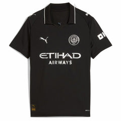 Erling Haaland Manchester City Youth 2025/26 Away Replica Player Jersey - Puma Black