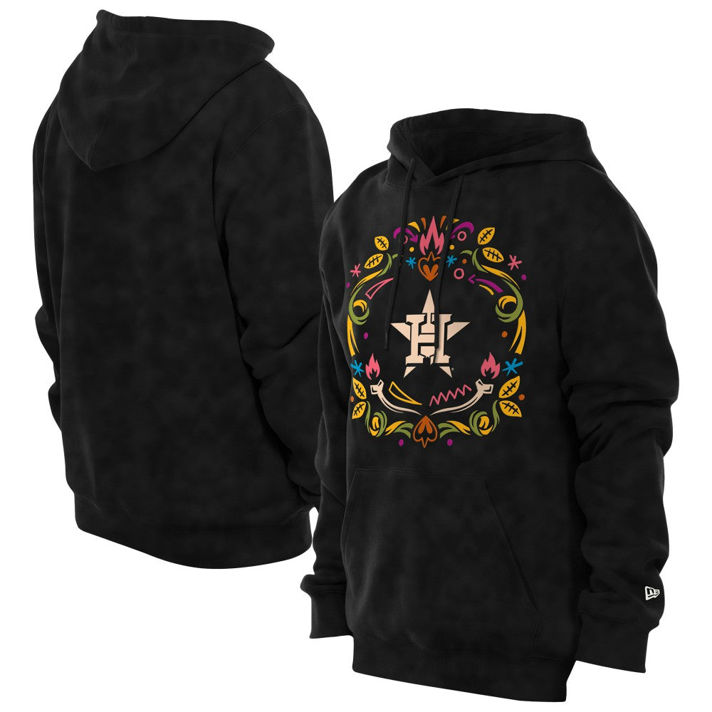 MLB Houston Astros New Era Día de los Muertos Brushed Fleece Hoodie