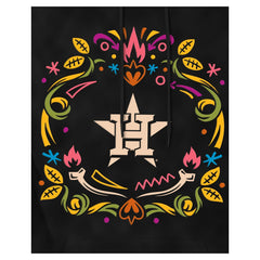MLB Houston Astros New Era Día de los Muertos Brushed Fleece Hoodie