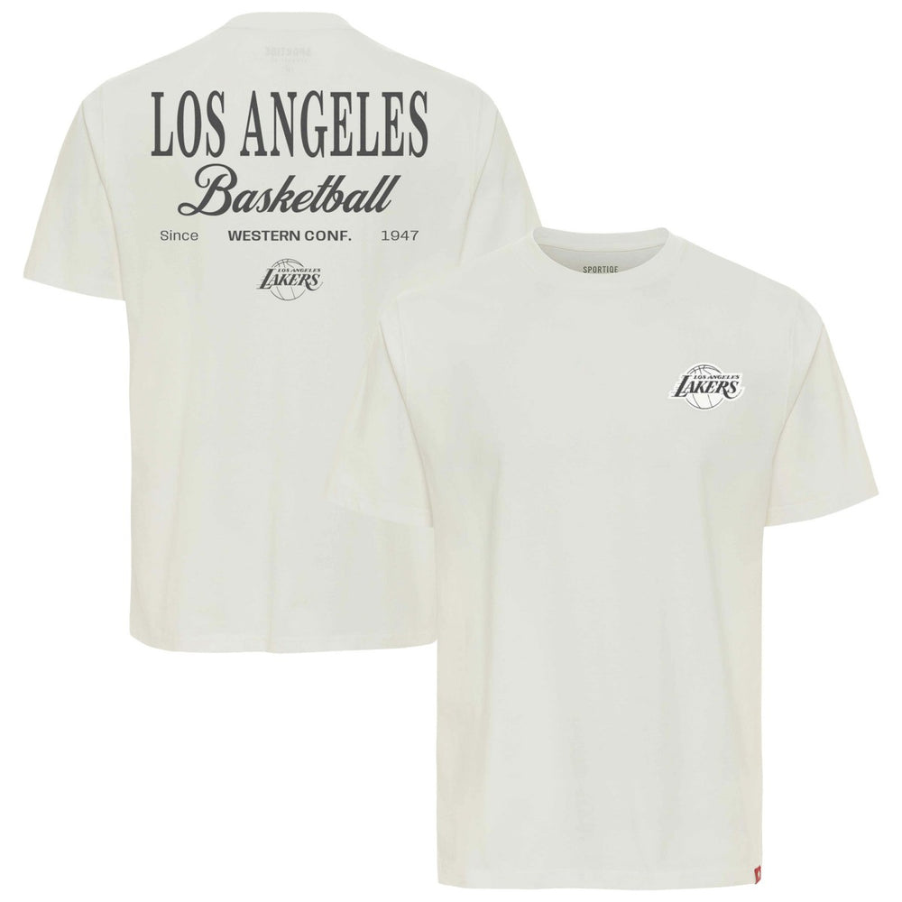 NBA Los Angeles Lakers Sportiqe Unisex Athletic Club Collection Duke Relaxed Fit Premium T-Shirt