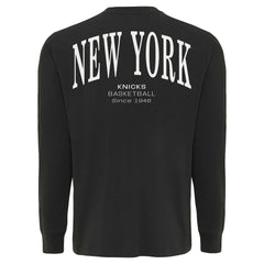 NBA New York Knicks Sportiqe Unisex Athletic Club Collection Sherwood Relaxed Fit Premium Long-Sleeve T-Shirt