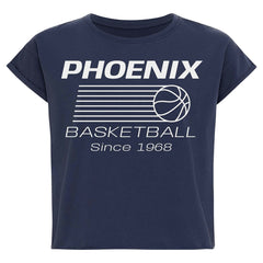 NBA Phoenix Suns Sportiqe Women's Athletic Club Collection Alana Premium Cropped T-Shirt