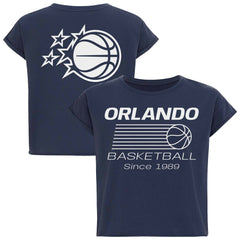 NBA Orlando Magic Sportiqe Women's Athletic Club Collection Alana Premium Cropped T-Shirt