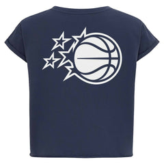 NBA Orlando Magic Sportiqe Women's Athletic Club Collection Alana Premium Cropped T-Shirt
