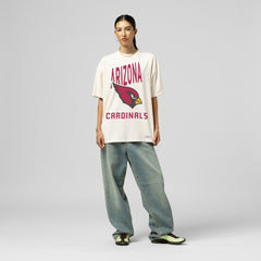 Women's Logo Rise Boyfriend T-Shirt - Arizona Cardinals