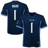 Cameron Ward Youth Replica Player Jersey - Tennessee Titans