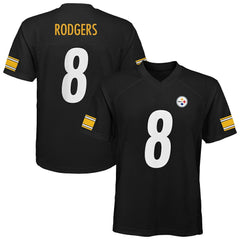 Aaron Rodgers Outerstuff Youth Replica Player Jersey - Pittsburgh Steelers