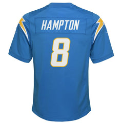 Omarion Hampton Youth Team Game Jersey - Los Angeles Chargers