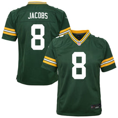 Josh Jacobs Youth Team Game Jersey - Green Bay Packers