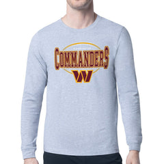 Starter Team Track Graphic Long Sleeve T-Shirt - Washington Commanders