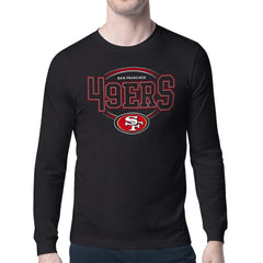 Starter Team Track Graphic Long Sleeve T-Shirt - San Francisco 49ers