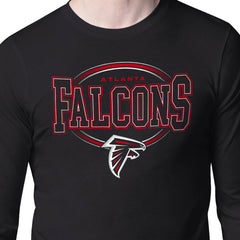 Starter Team Track Graphic Long Sleeve T-Shirt - Atlanta Falcons