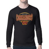 Starter Team Track Graphic Long Sleeve T-Shirt - Washington Commanders