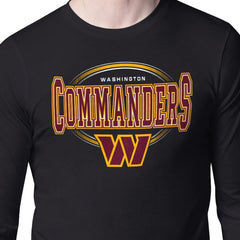 Starter Team Track Graphic Long Sleeve T-Shirt - Washington Commanders