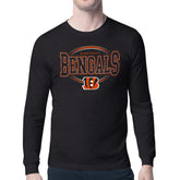 Starter Team Track Graphic Long Sleeve T-Shirt - Cincinnati Bengals