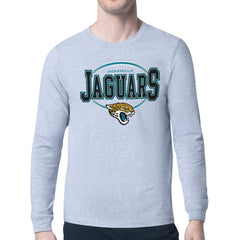 Starter Team Track Graphic Long Sleeve T-Shirt - Jacksonville Jaguars