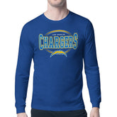Starter Team Track Graphic Long Sleeve T-Shirt - Los Angeles Chargers