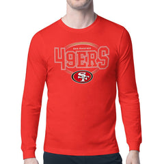 Starter Team Track Graphic Long Sleeve T-Shirt - San Francisco 49ers