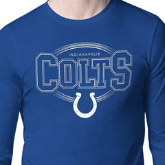 Starter Team Track Graphic Long Sleeve T-Shirt - Indianapolis Colts