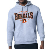 Starter Team Track Graphic Pullover Hoodie - Cincinnati Bengals