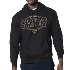Starter Team Track Graphic Pullover Hoodie - New Orleans Saints